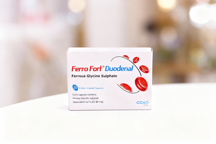 تصویر بسته‌ بندی قرص فروفورت دئودنال برای درمان کم‌ خونی